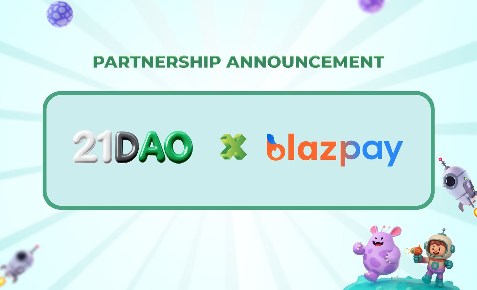 Blazpay partners with 21DAO to connect AI DeFi with task-based Web3 economies