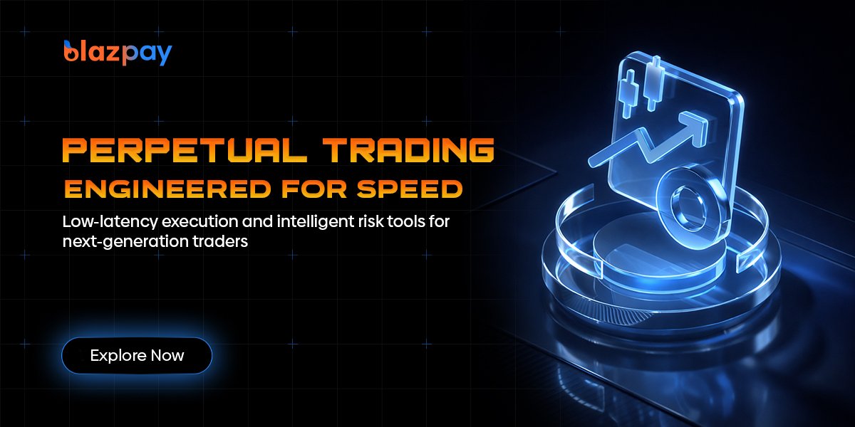 Blazpay Launches High-Speed Perpetual Trading Infrastructure Focused on Precision, Self-Custody, and Future Market Stability