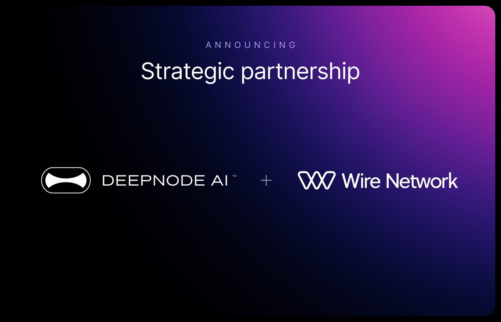 DeepNode x Wire