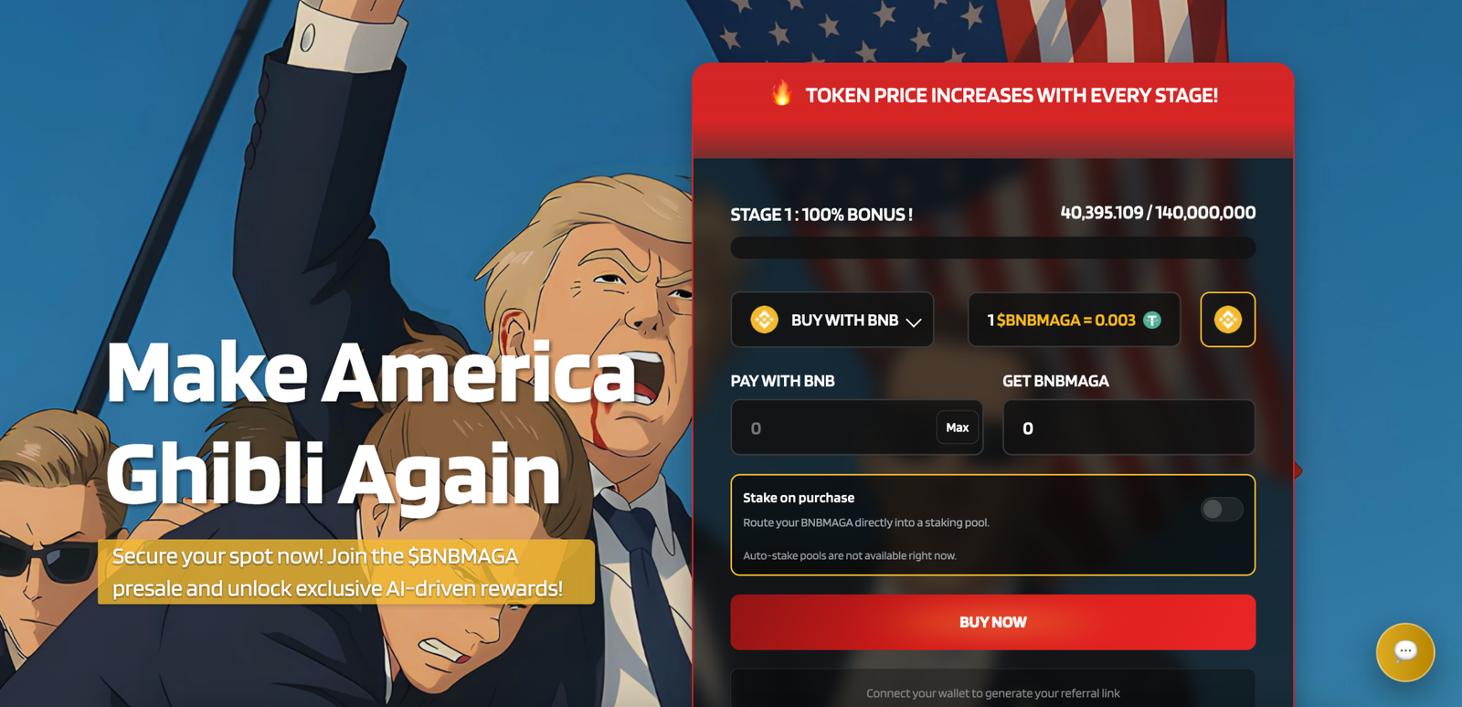 BNBMAGA - crypto presale