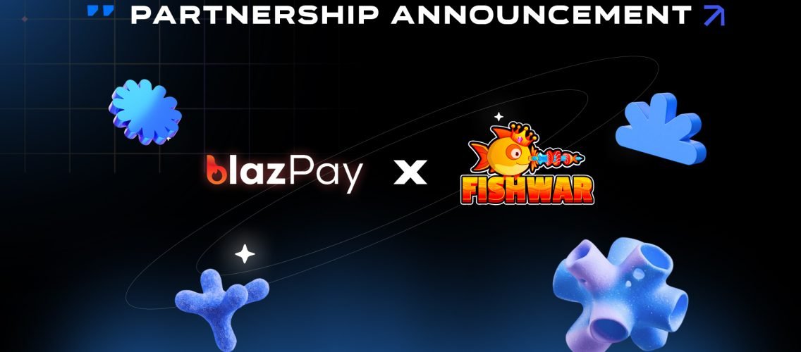 Blazpay partners with AI GameFi project FishWar on Sei Network