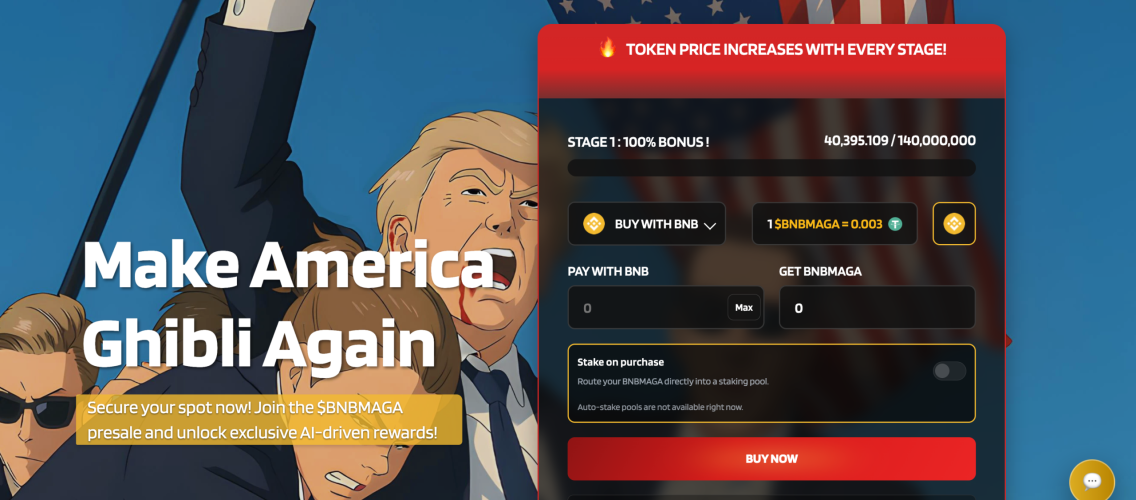 BNBMAGA - crypto presale